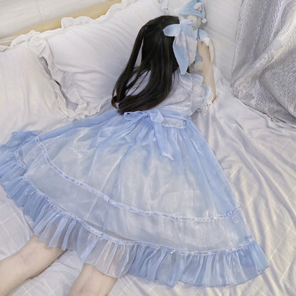 Lolita Everyday Soft Girl Dress With Short | Magic Stories