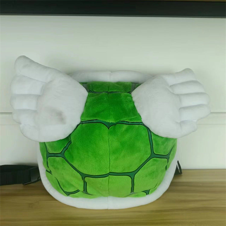 Children's Turtle Shell Plush Backpack | Magic Stories