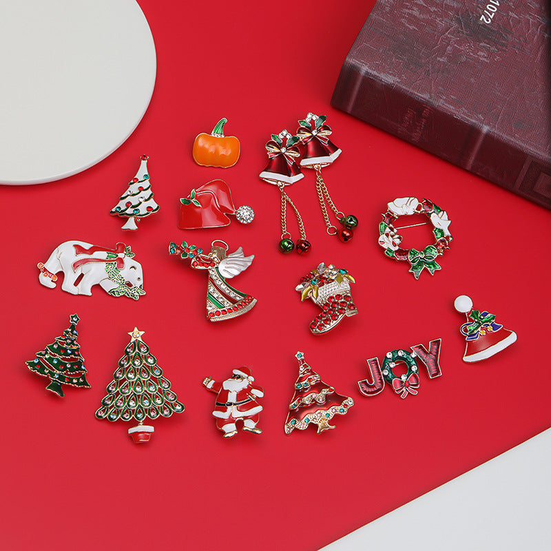 Halloween Snowman Christmas Tree Corsage | Magic Stories