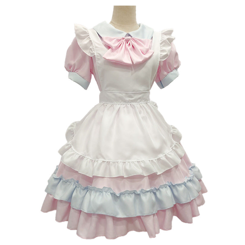 2D Lolita Western-style Dress Lolita Loli One-Piece Outfit Set — detail