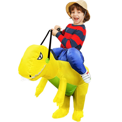 Halloween Childrens Dinosaur Walking Costume Performance Outfit — packaging