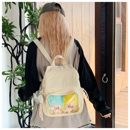 Lightweight And Cute Anime-style Backpack For Students — scale reference