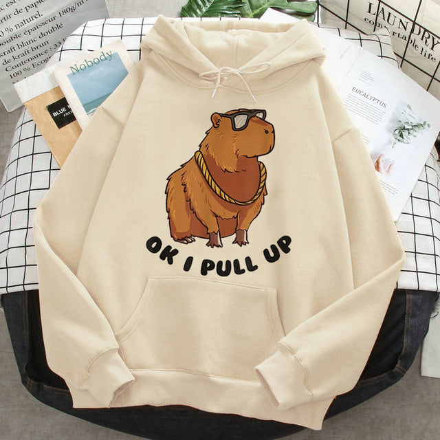 Women's Hip-hop Anime Harajuku Hoodie Sweater — detail