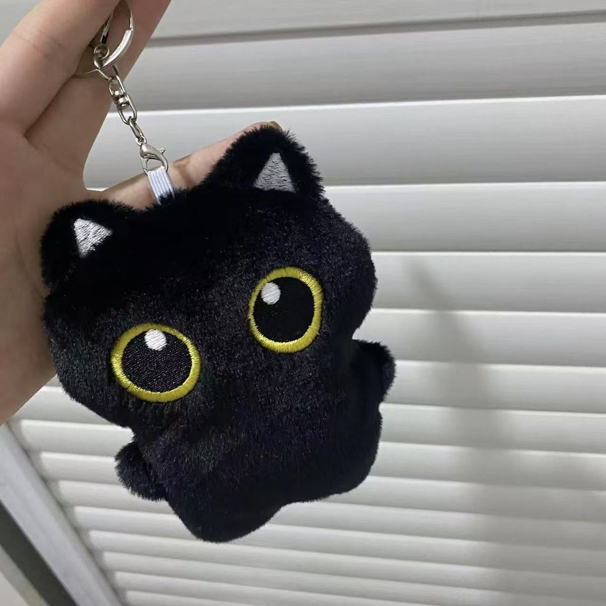 Little Black Cat Plush Doll, Keychain | Magic Stories