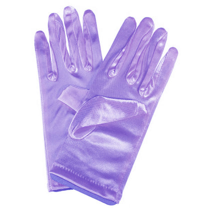 Bridal Wedding Gloves Short Satin Dress | Magic Stories