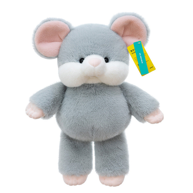Plush Toy Cute Elephant Doll Fox Cow — side view