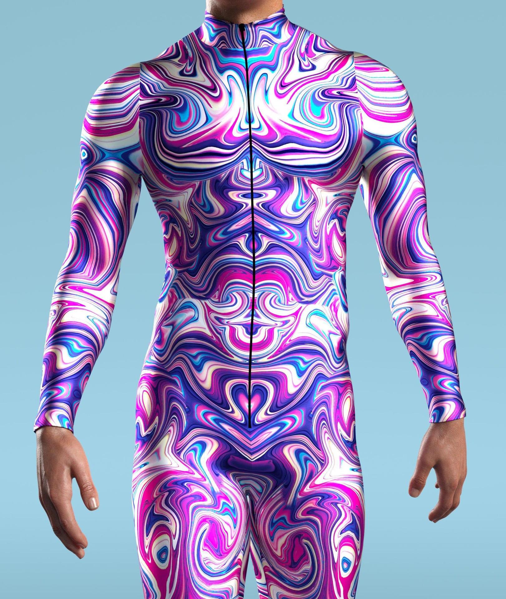 Men's Cosplay One-piece Play Costume — detail