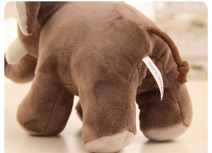 Plush Toys Elephant Rhinoceros Hippo Doll | Magic Stories