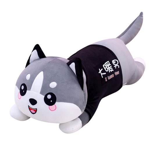 Dog Plush - Super Soft Short Plush Stuffed Dog With PP Cotton Filling