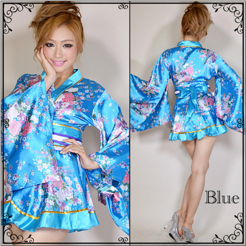 Ladies Formal Photo Suit Kimono Yukata — back view