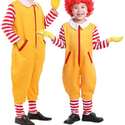 Christmas Children's Adult Clown Costume — packaging