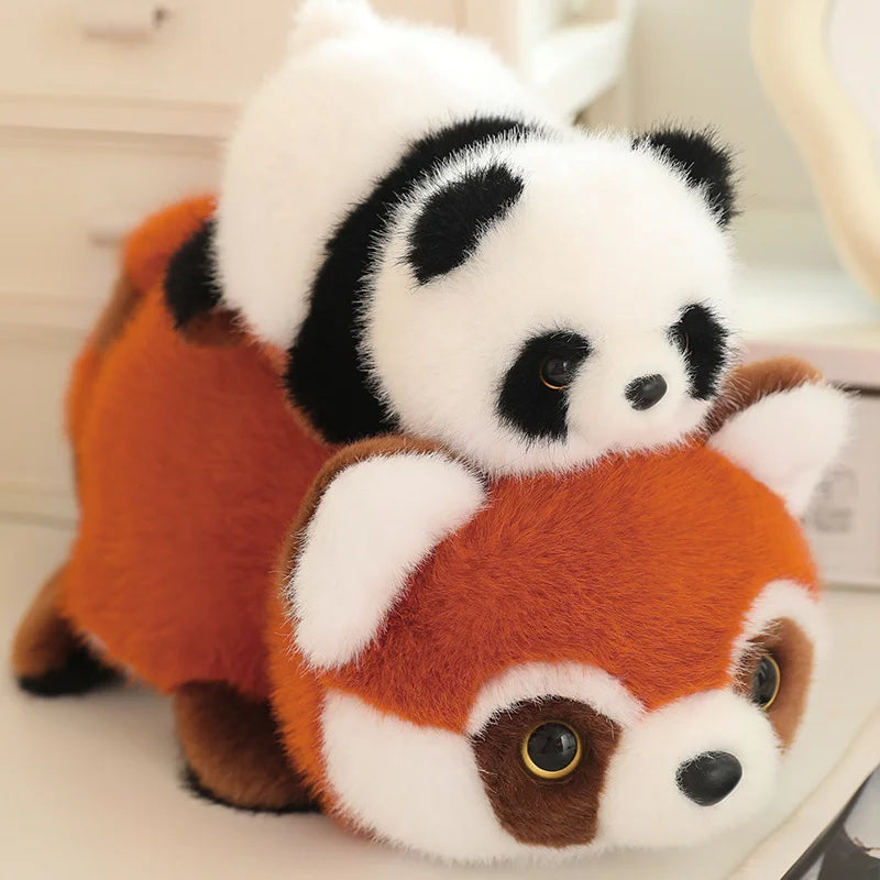 Plush Red Panda Doll Toy Children's Birthday | Magic Stories