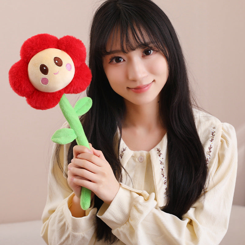 Creative SUNFLOWER Colorful Flower Plush Toy | Magic Stories