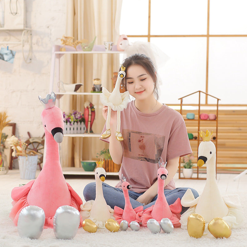 Swan Doll Plush Toys Children's Room | Magic Stories
