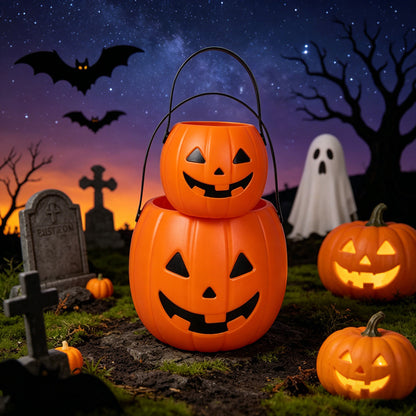 Cross Border New Pumpkin Bucket, Handheld | Magic Stories