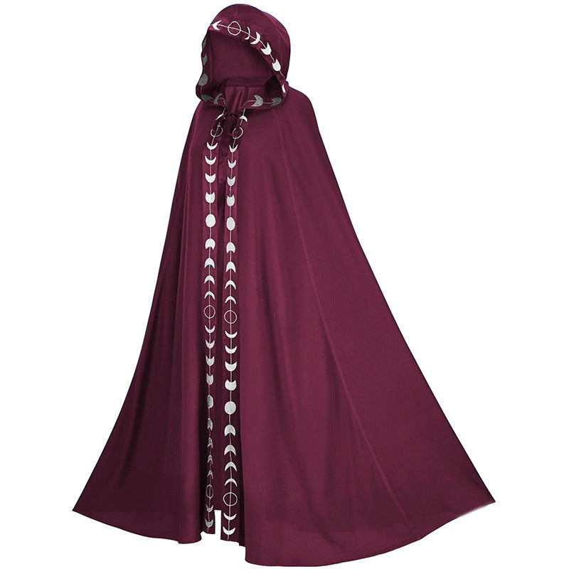 Hooded Cloak Medieval Renaissance 5 Color | Magic Stories