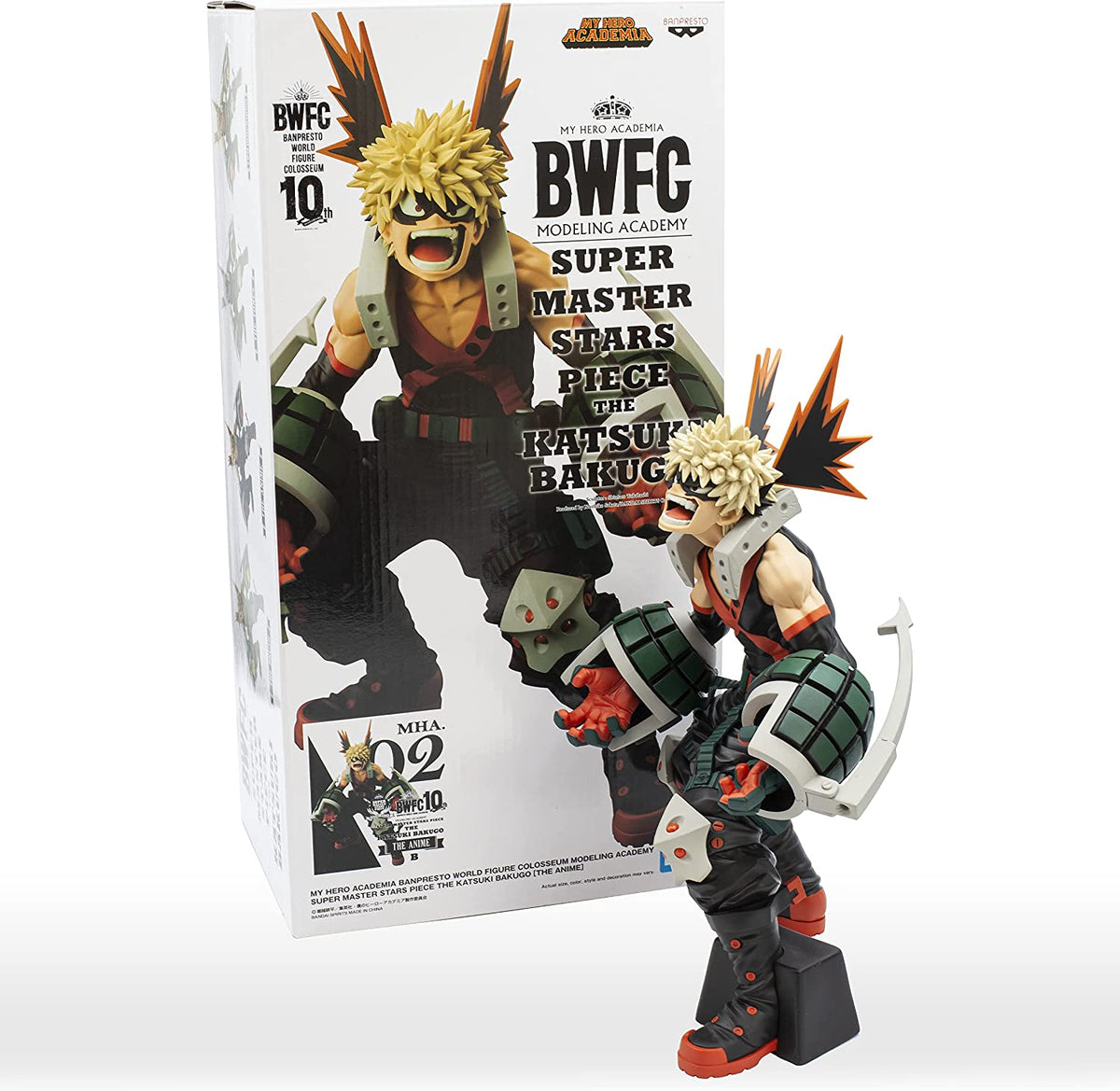 MHA - Katsuki Bakugo [The Anime] - Bp World Figure Col. Modeling - Academy Super Master Stars Piece — detail