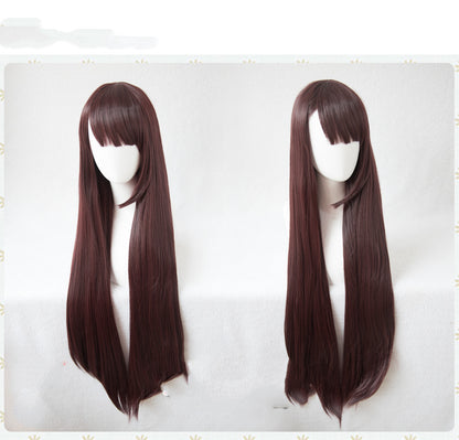 Akagi cosplay wig — side view