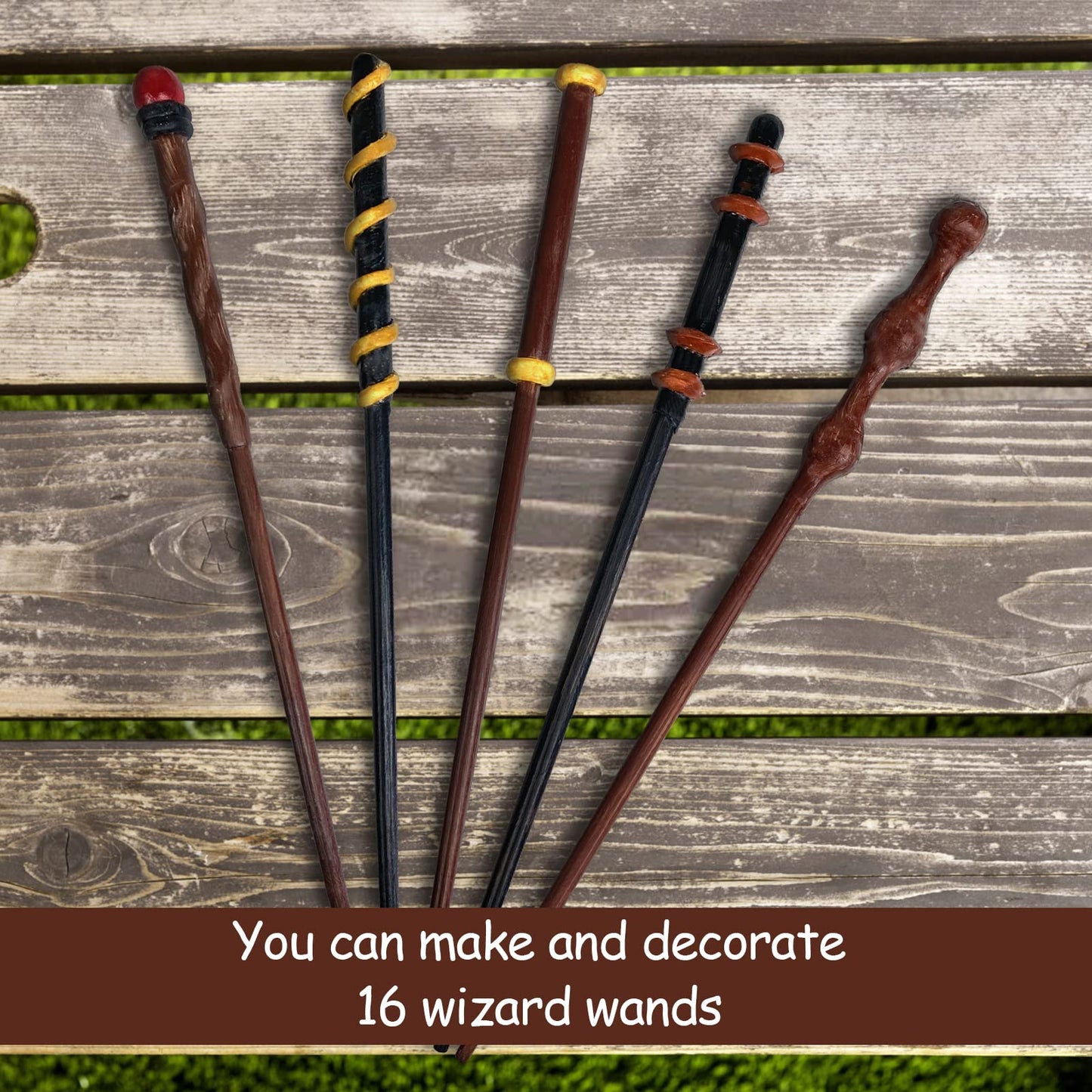 Magic Wand Making Kit | Craft Set for Kids&Adult | Make Your Own Wands