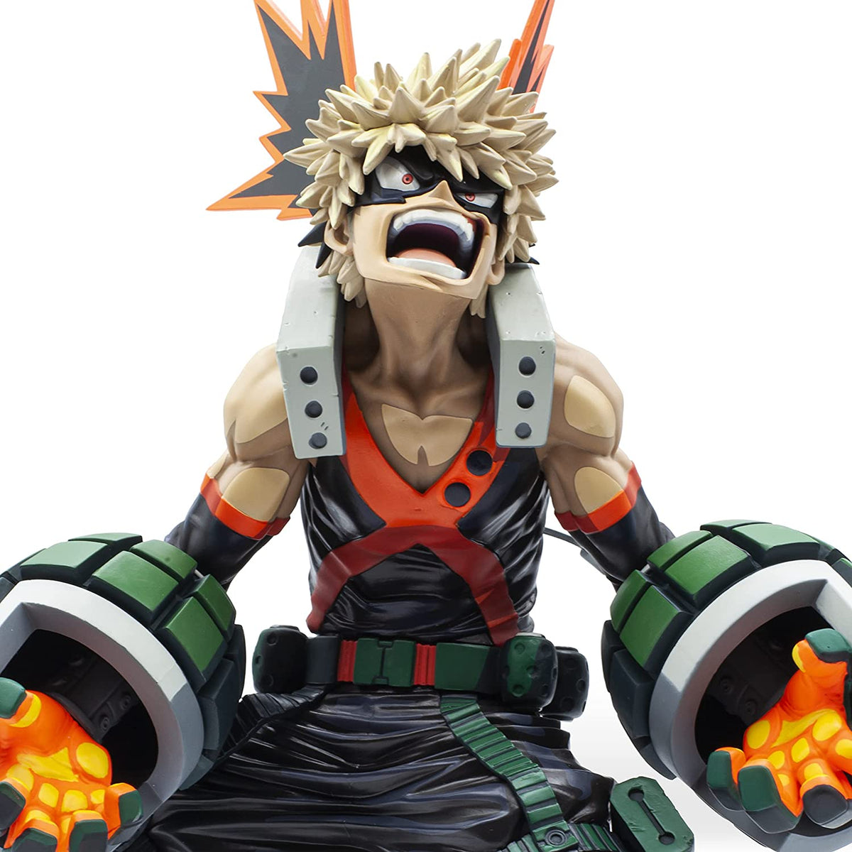 MHA - Katsuki Bakugo [Two Dimensions] - Bp World Figure Col. Modeling - Academy Super Master Stars Piece — back view
