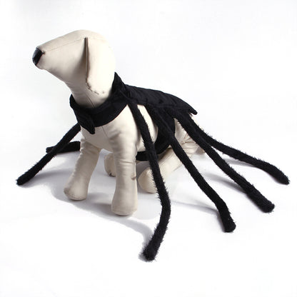 Pet Halloween Funny Spider Chest Back Creative Cat Dog Small Dog Transformation Costume For Dogs Cats Party — packaging