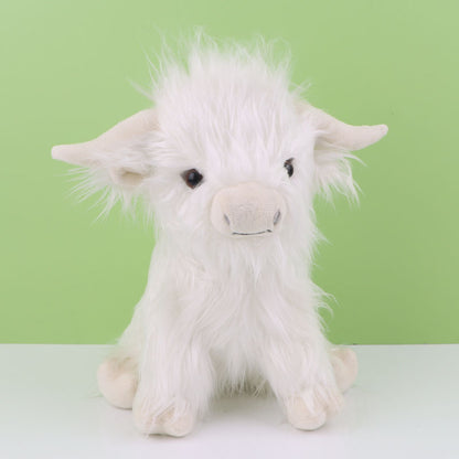 Scottish Highland Cow Plush Toy Long Hair | Magic Stories