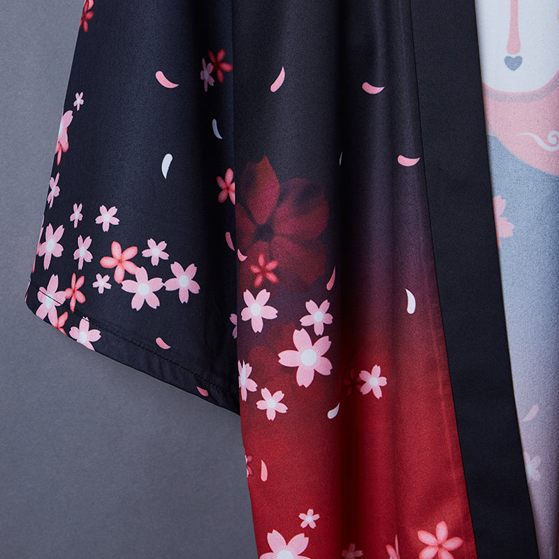 Retro Chinese style improved Hanfu Yukata — in use
