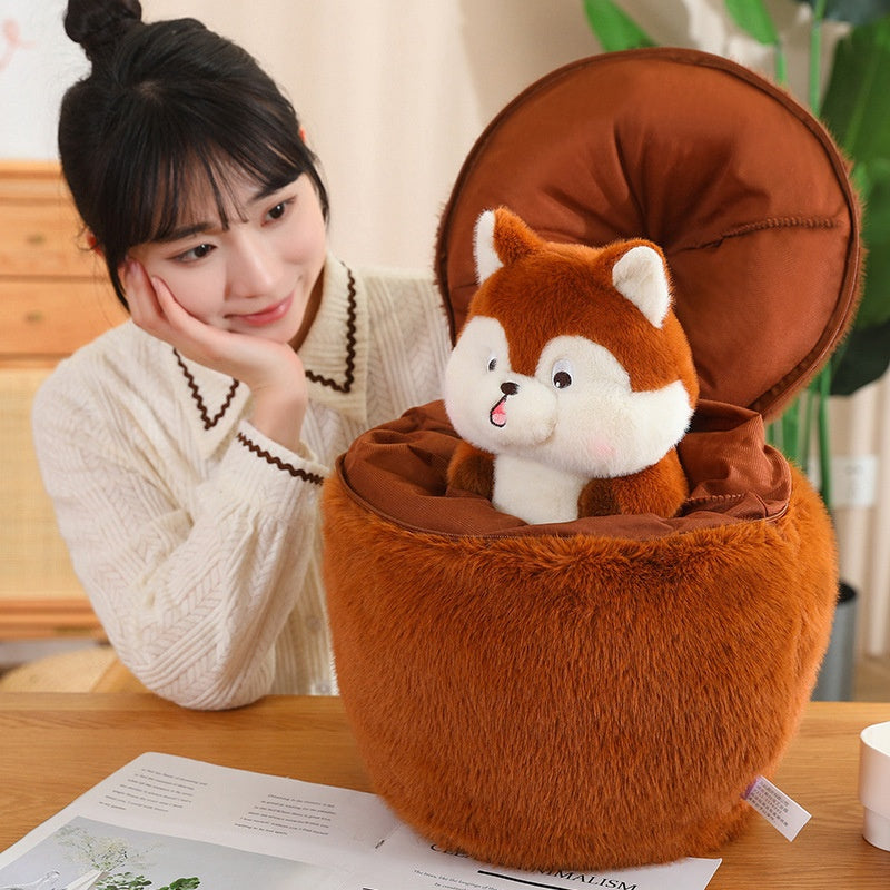 Small Acorn Surprise Squirrel Plush Toy | Magic Stories