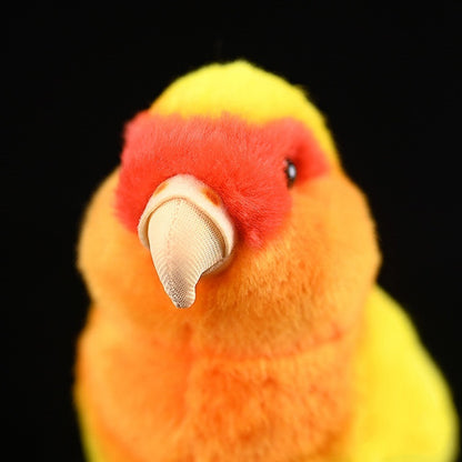 Yellow Peach Peony Parrot Doll Simulation | Magic Stories
