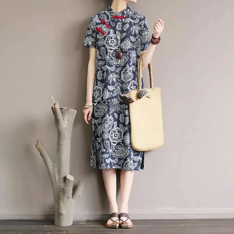 Dress cheongsam — detail