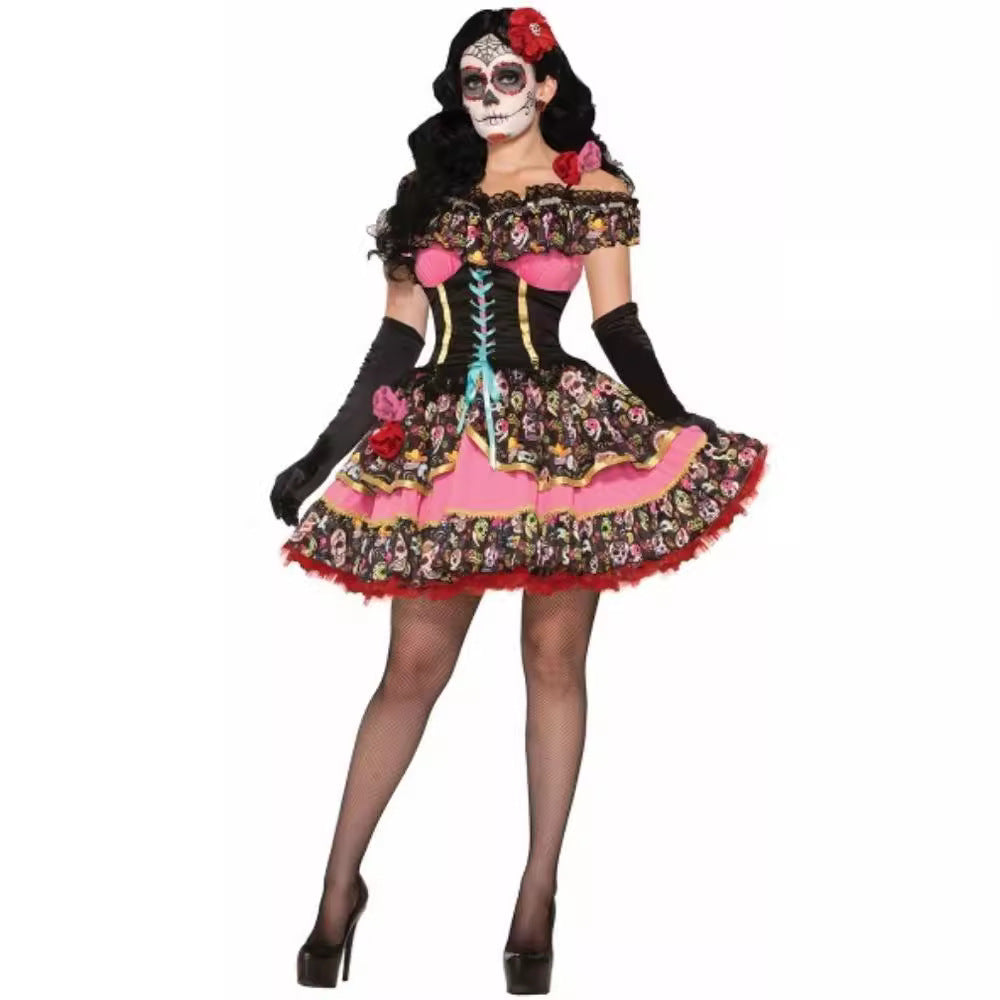 New Halloween Skull Ghost Black Bride Zombie | Magic Stories