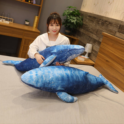 Summer blue whale plush doll | Magic Stories