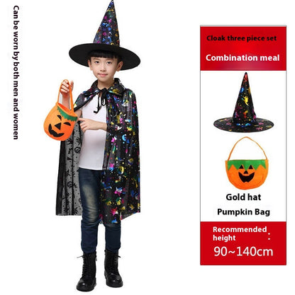 Halloween costume woman magic witch party dress — back view