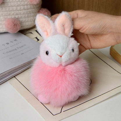 Plush Doll Backpack Pendant — detail