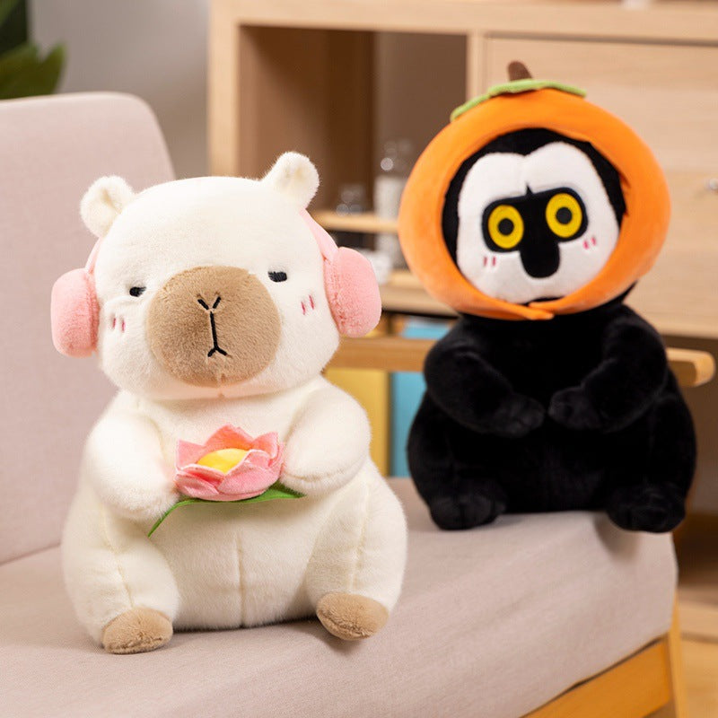 Capabala Monkey Creative Capybara Plush Doll | Magic Stories