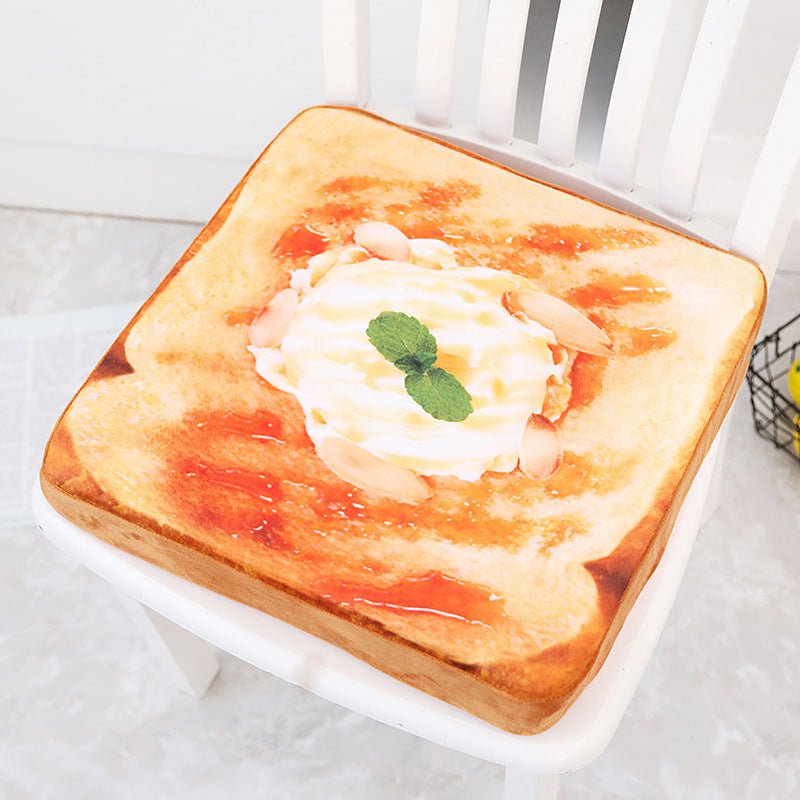 Creative Plush Toast Bread Slice Cushion | Magic Stories