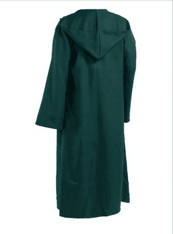 Halloween Gown Cosplay Costume Cloak — side view
