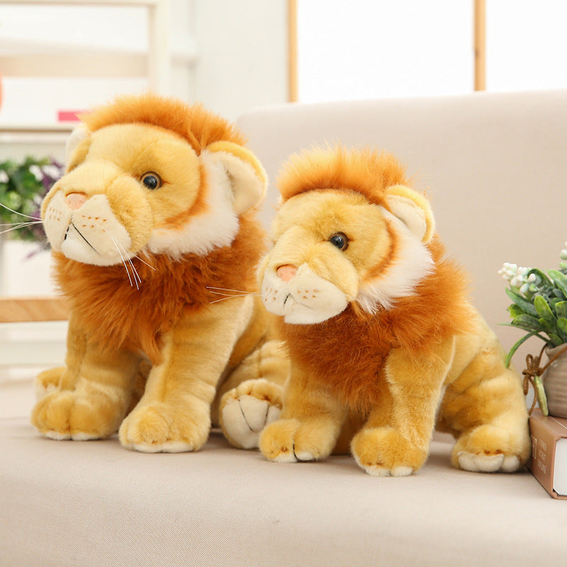 Simulation lion plush toy | Magic Stories
