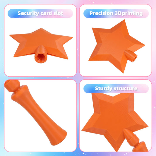 3D Printed Star Wand Contactless Card | Magic Stories