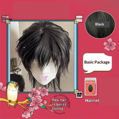 Anime-style Cosplay Wig For Men Short | Magic Stories