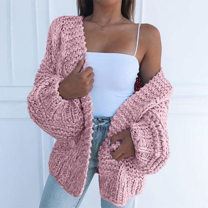 Cardigan bat shirt sweater women plush | Magic Stories