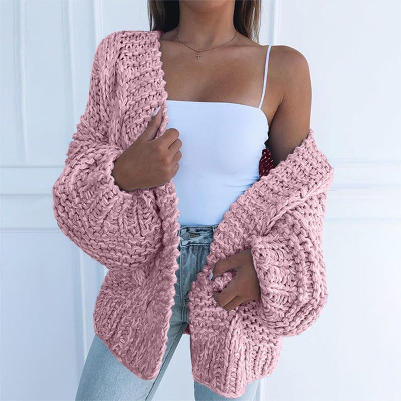 Cardigan bat shirt sweater women plush | Magic Stories