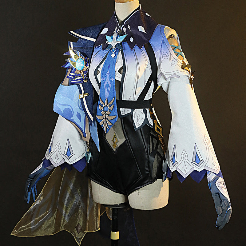 Genshin Impact Keqing Cosplay Costume