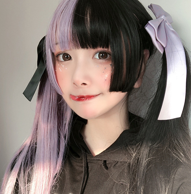 Lolita Double Ponytail Wig — detail