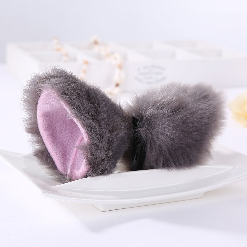 Anime cat ear hairpin — packaging