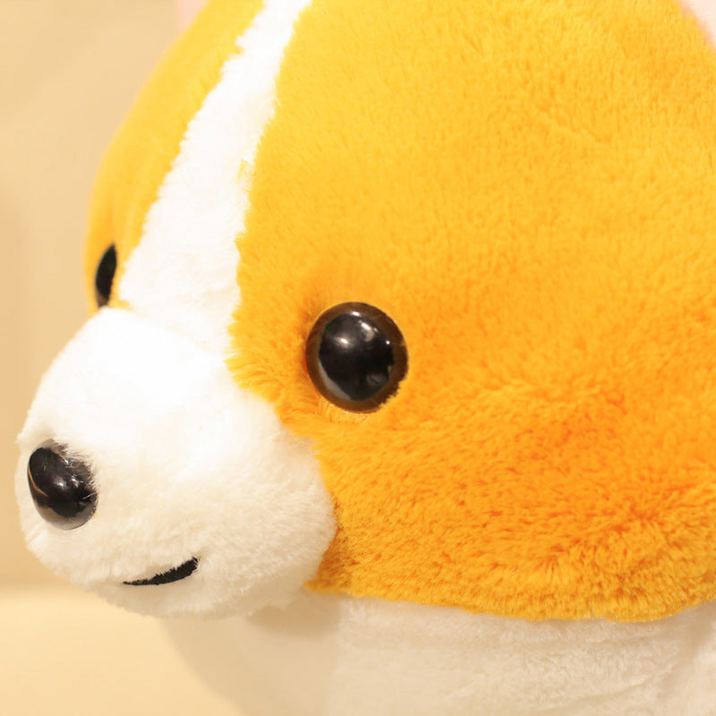 Peach Heart Butt Corgi Doll Corgi Dog Plush | Magic Stories