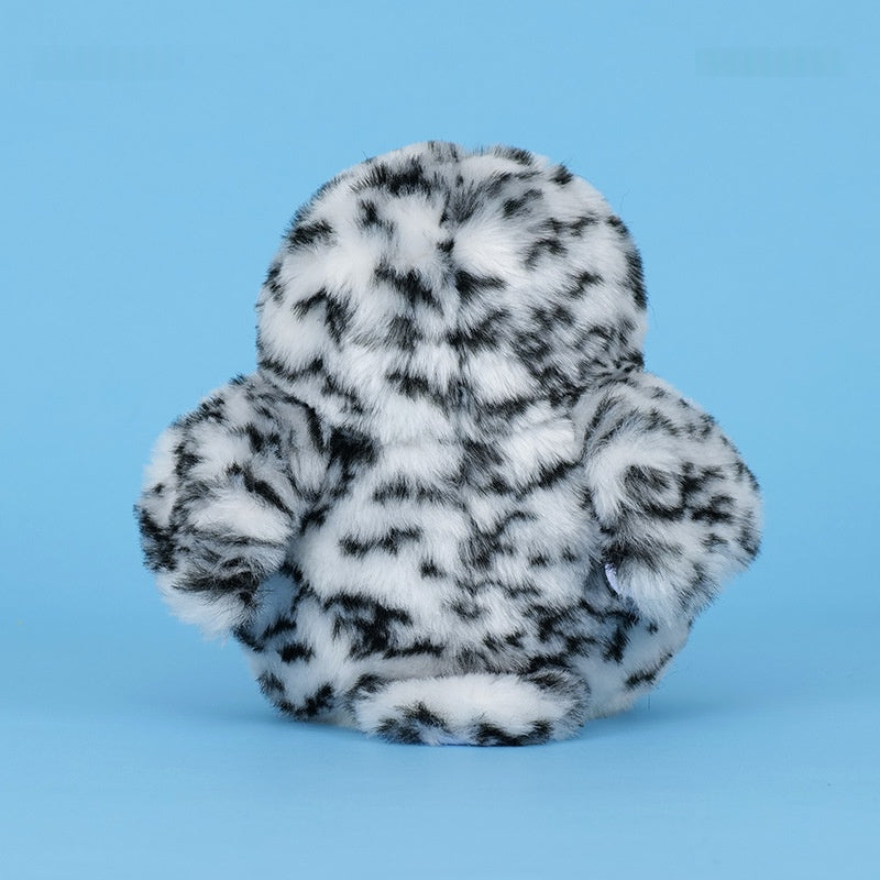 Gray And White Plush Owl Toy | Magic Stories