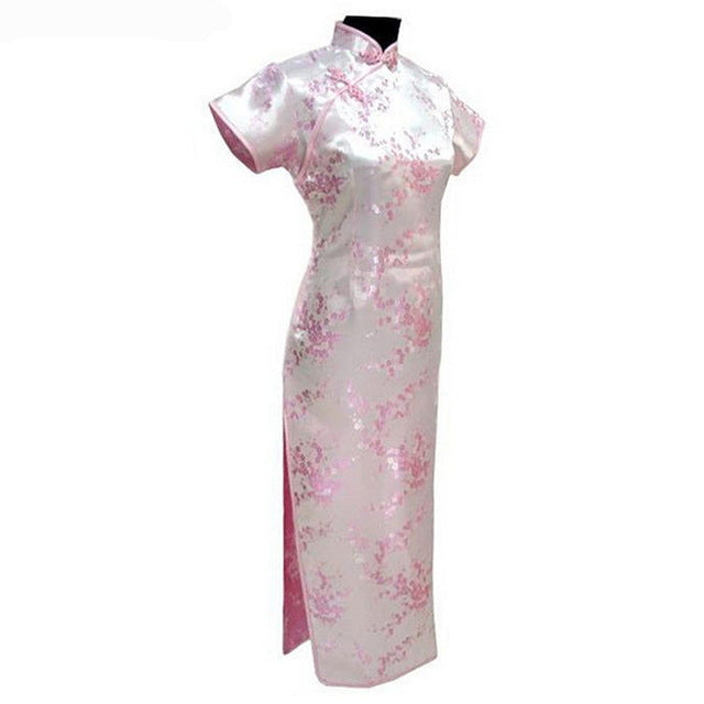 Chinese cheongsam dress — side view