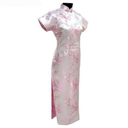 Chinese cheongsam dress — side view