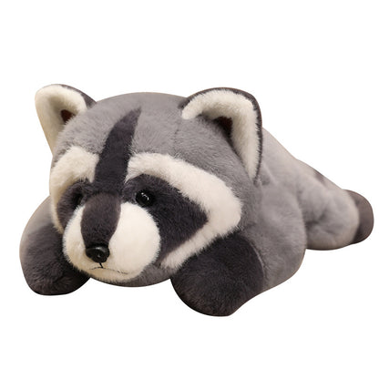 Cute Lying Raccoon Plush Doll | Magic Stories